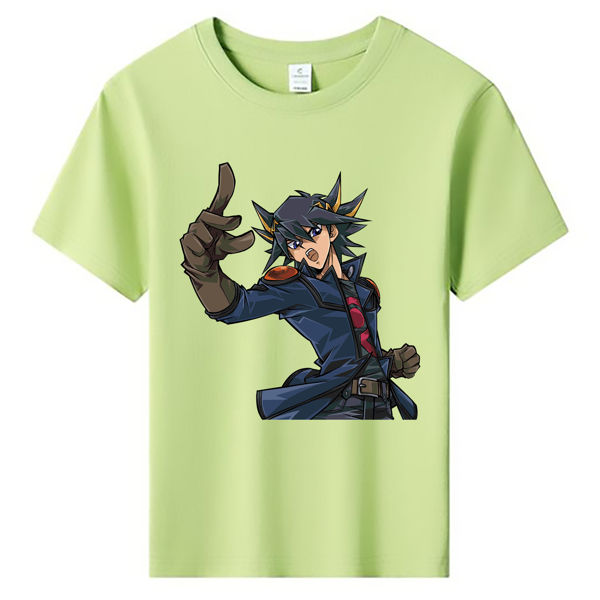 （画像用） 遊☆戯☆王 Yu-Gi-Oh! 綿100％キッズTシャツ（フロントプリント）